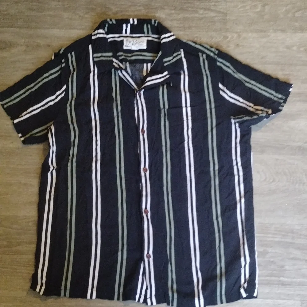 Aeropostal the Resort Shirt Short Sleeve Shirt Size M - Picture 2 of 5